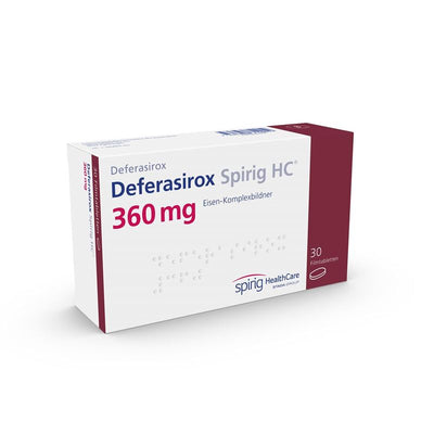 DEFERASIROX Spirig HC Filmtabl 360 mg 30 Stk