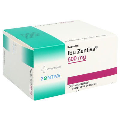 IBU Zentiva Filmtabl 600 mg 100 Stk