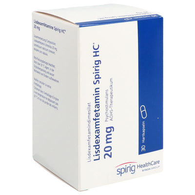 LISDEXAMFETAMIN Spirig HC Kaps 20 mg Ds 30 Stk