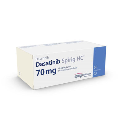 DASATINIB Spirig HC Filmtabl 70 mg 60 Stk