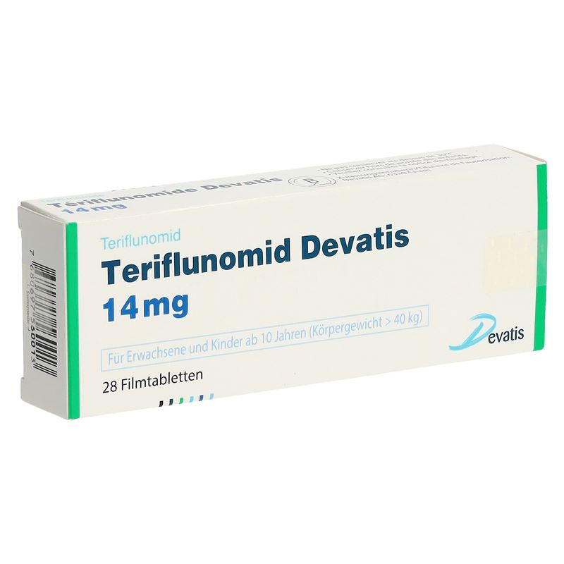TERIFLUNOMID Devatis Filmtabl 14 mg 28 Stk