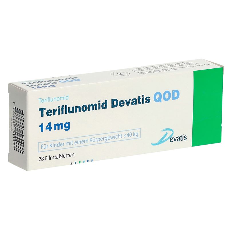 TERIFLUNOMID Devatis QOD Filmtabl 14 mg 28 Stk