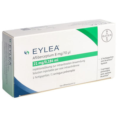 EYLEA Inj Lös 8 mg/0.07ml Fertspr