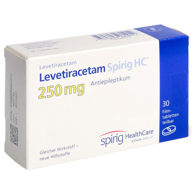 LEVETIRACETAM Spirig HC Filmtabl 250 mg (n) 30 Stk