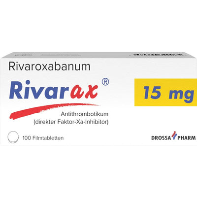 RIVARAX Filmtabl 15 mg 100 Stk