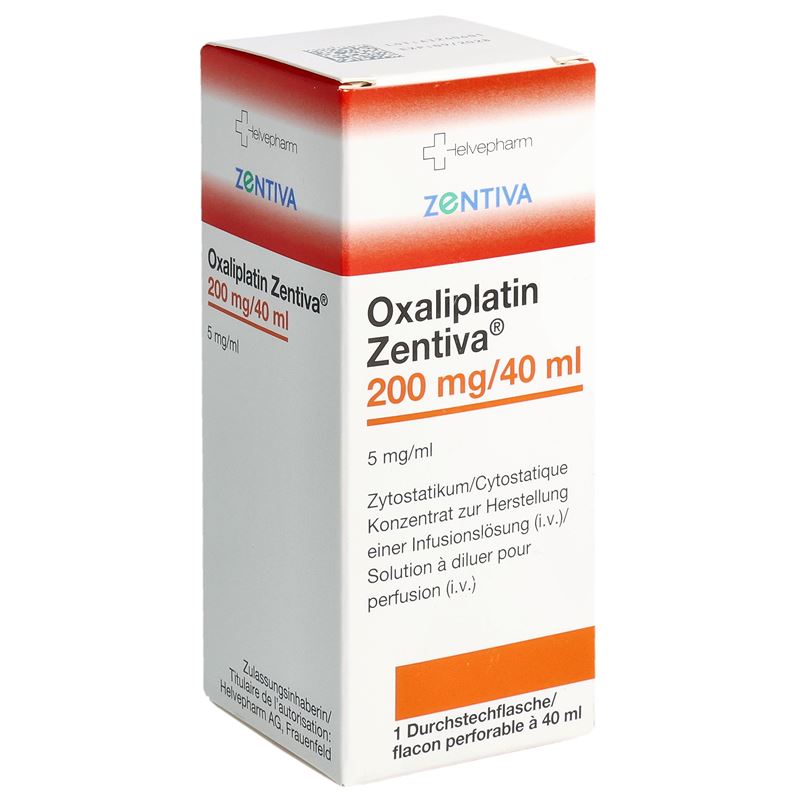 OXALIPLATIN Zentiva 200 mg/40ml (neu) Durchstf