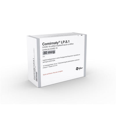 COMIRNATY LP.8.1 30 mcg/Dosis Fertspr 10 x 0.3 ml