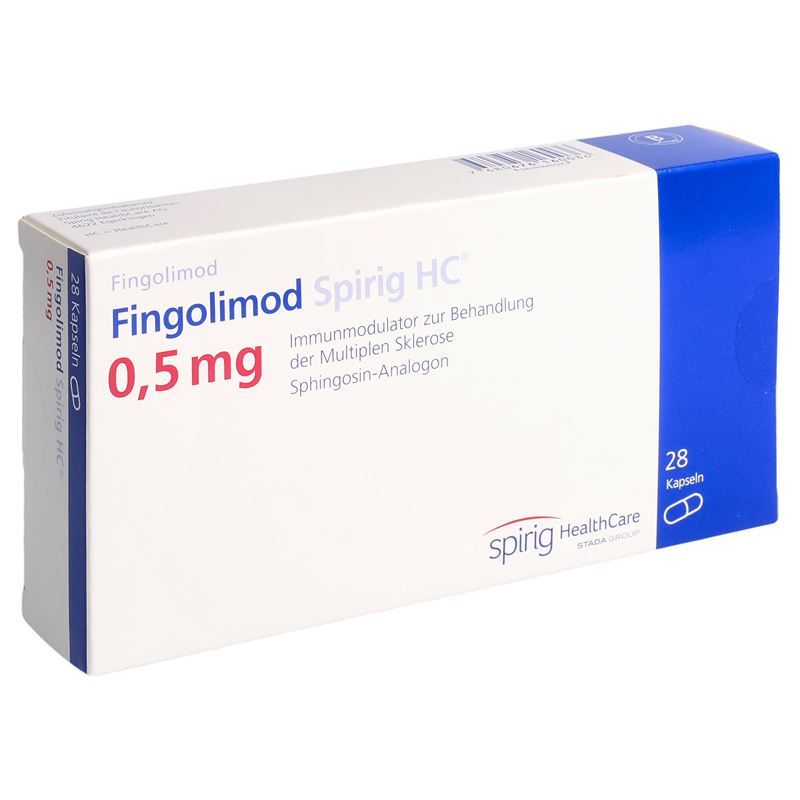 FINGOLIMOD Spirig HC Kaps 0.5 mg 28 Stk