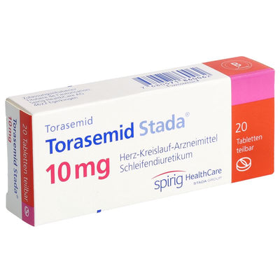 TORASEMID Stada Tabl 10 mg 20 Stk