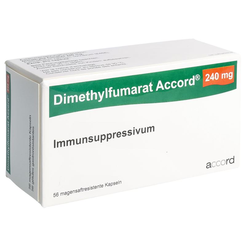 DIMETHYLFUMARAT Accord Kaps 240 mg 56 Stk
