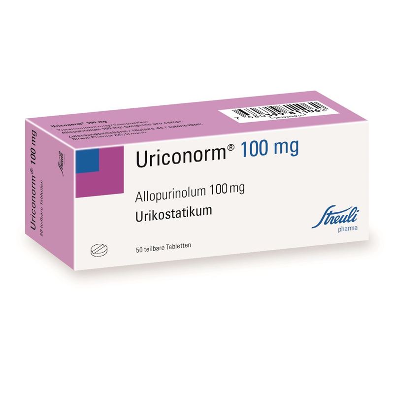 URICONORM Tabl 100 mg 50 Stk