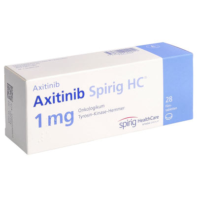 AXITINIB Spirig HC Filmtabl 1 mg 28 Stk