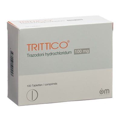 TRITTICO Tabl 100 mg 100 Stk