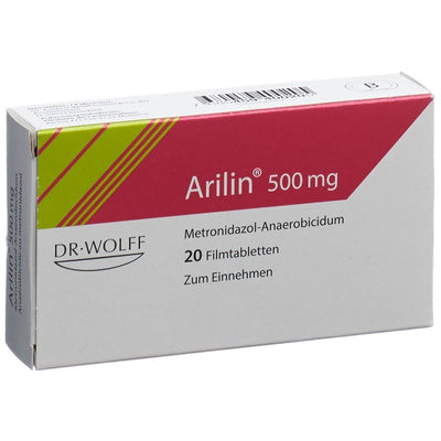 ARILIN Filmtabl 500 mg 20 Stk