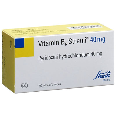 VITAMIN B6 Streuli Tabl 40 mg 100 Stk