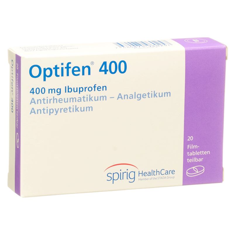 OPTIFEN Filmtabl 400 mg 20 Stk