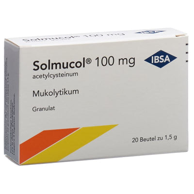 SOLMUCOL Gran 100 mg o Zucker 20 Btl 1.5 g