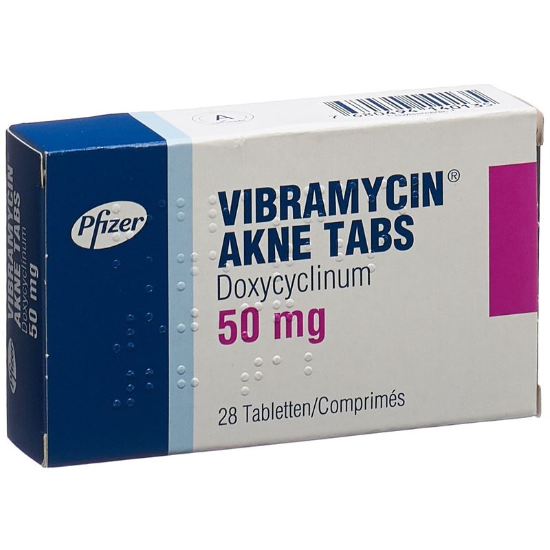 VIBRAMYCIN Akne Tabl 50 mg 28 Stk