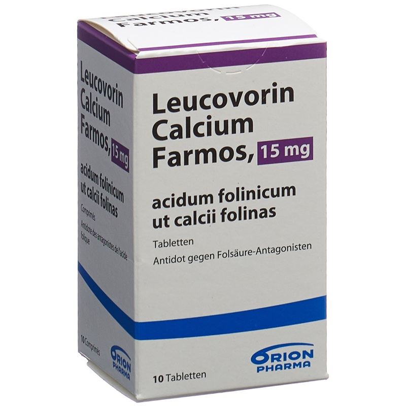 LEUCOVORIN CALCIUM Farmos Tabl 15 mg Ds 10 Stk