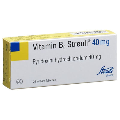 VITAMIN B6 Streuli Tabl 40 mg 20 Stk