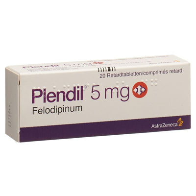 PLENDIL Ret Tabl 5 mg 20 Stk