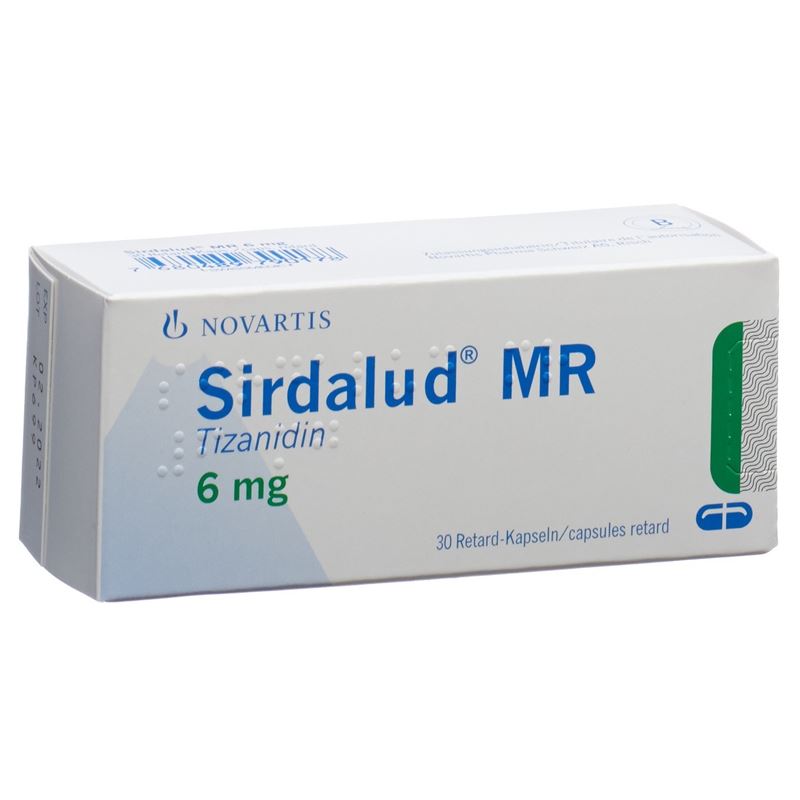 SIRDALUD MR Ret Kaps 6 mg 30 Stk