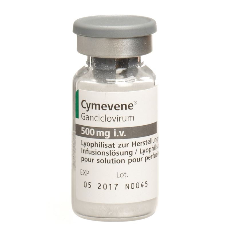 CYMEVENE Trockensub 500 mg Durchstf