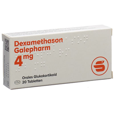 DEXAMETHASON Galepharm Tabl 4 mg 20 Stk