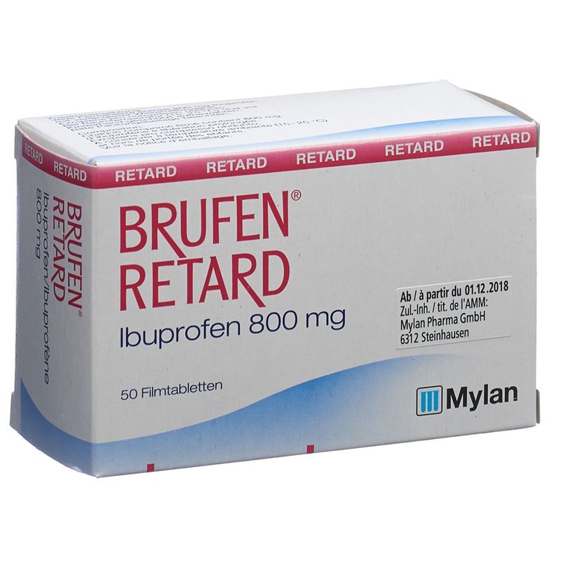 BRUFEN Retard Ret Filmtabl 800 mg 50 Stk