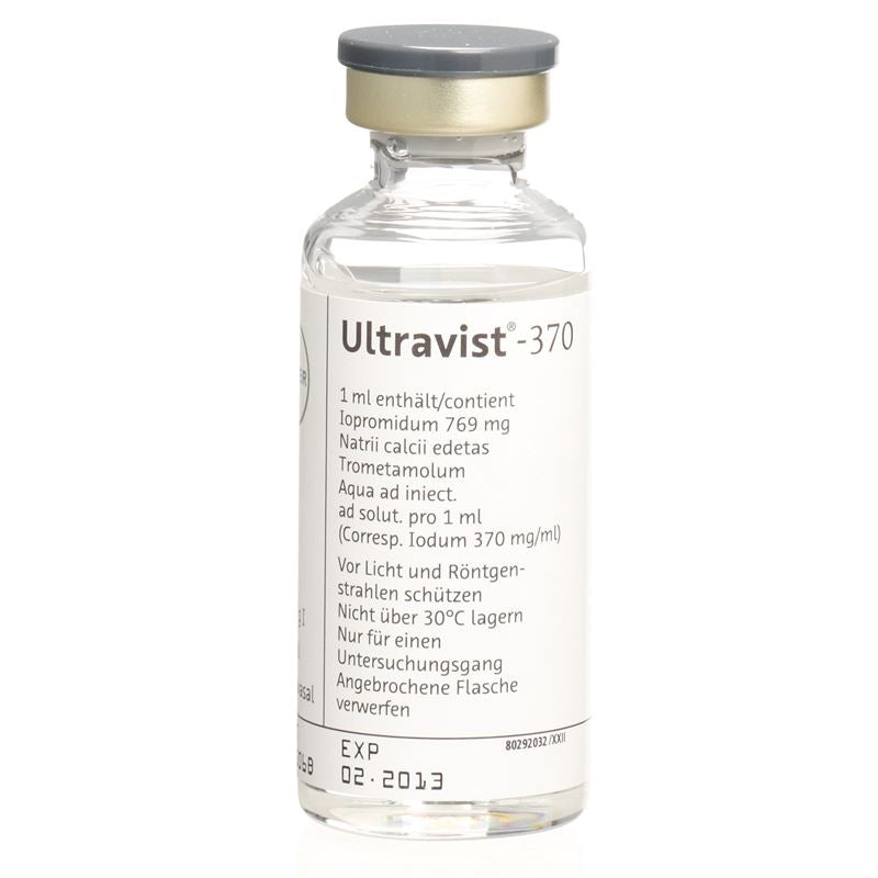 ULTRAVIST Inj Lös 370 mg/ml Fl 50 ml