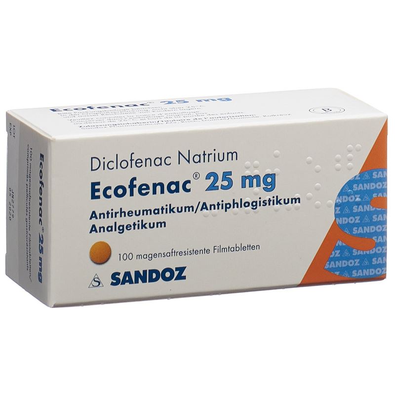 ECOFENAC Filmtabl 25 mg 100 Stk