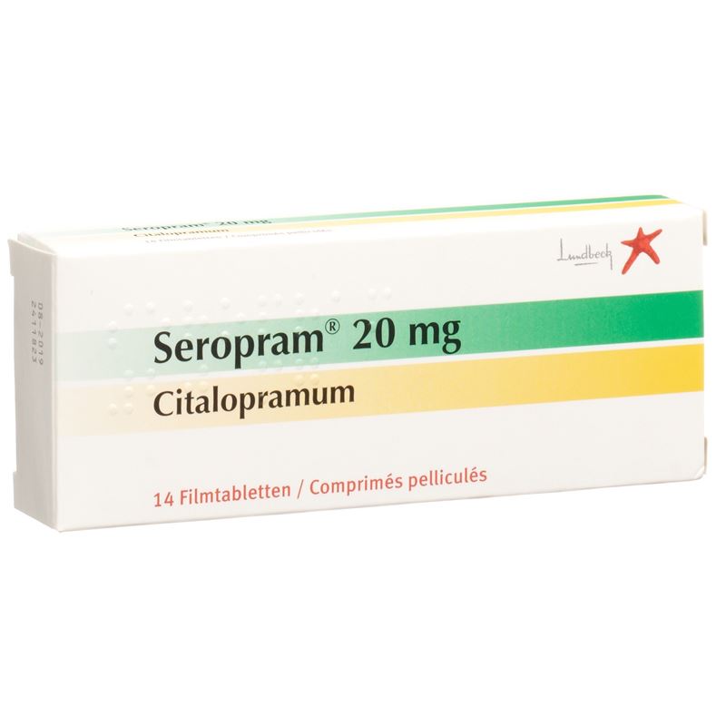 SEROPRAM Filmtabl 20 mg 14 Stk