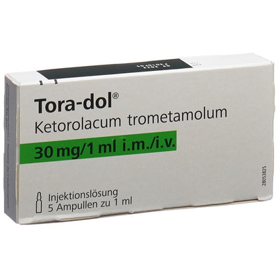 TORA-DOL Inj Lös 30 mg/ml 5 Amp 1 ml