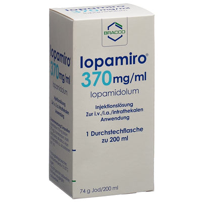 IOPAMIRO Inj Lös 370 mg/ml 200ml Fl