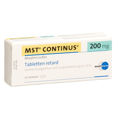 MST CONTINUS Ret Tabl 200 mg 30 Stk