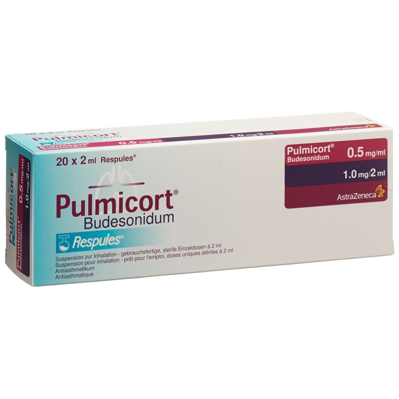 PULMICORT Inhal Susp 0.5 mg/ml 20 Respule 2 ml