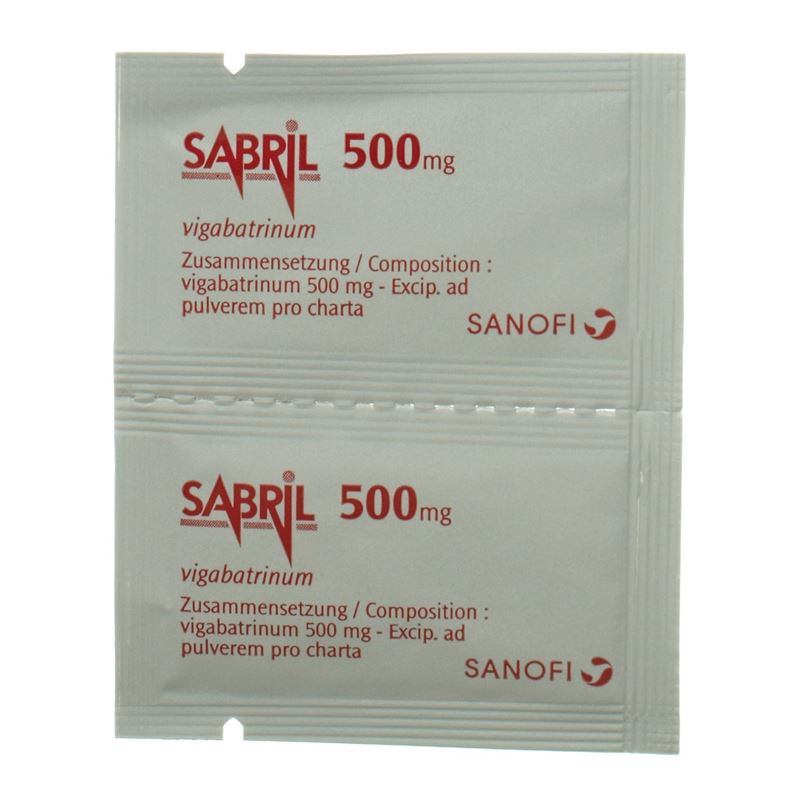 SABRIL Plv 500 mg Btl 100 Stk