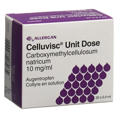 CELLUVISC Unit Dose Gtt Opht 30 x 0.4 ml