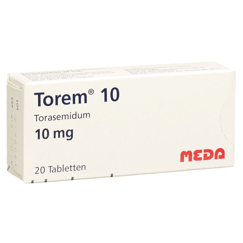 TOREM Tabl 10 mg 20 Stk