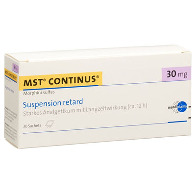 MST CONTINUS Ret Susp 30 mg Btl 30 Stk