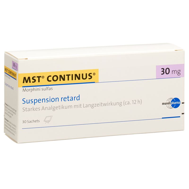 MST CONTINUS Ret Susp 30 mg Btl 30 Stk