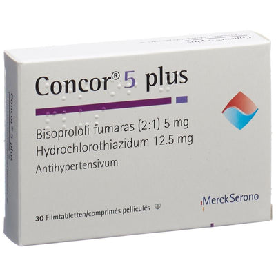 CONCOR 5 plus Filmtabl 5/12.5 mg 30 Stk