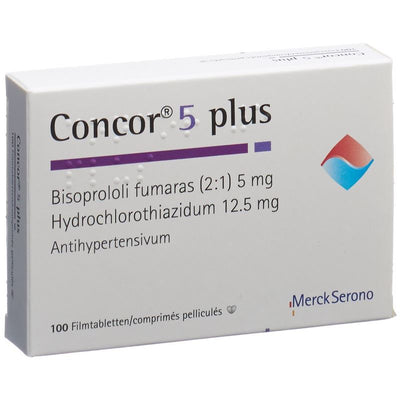 CONCOR 5 plus Filmtabl 5/12.5 mg 100 Stk