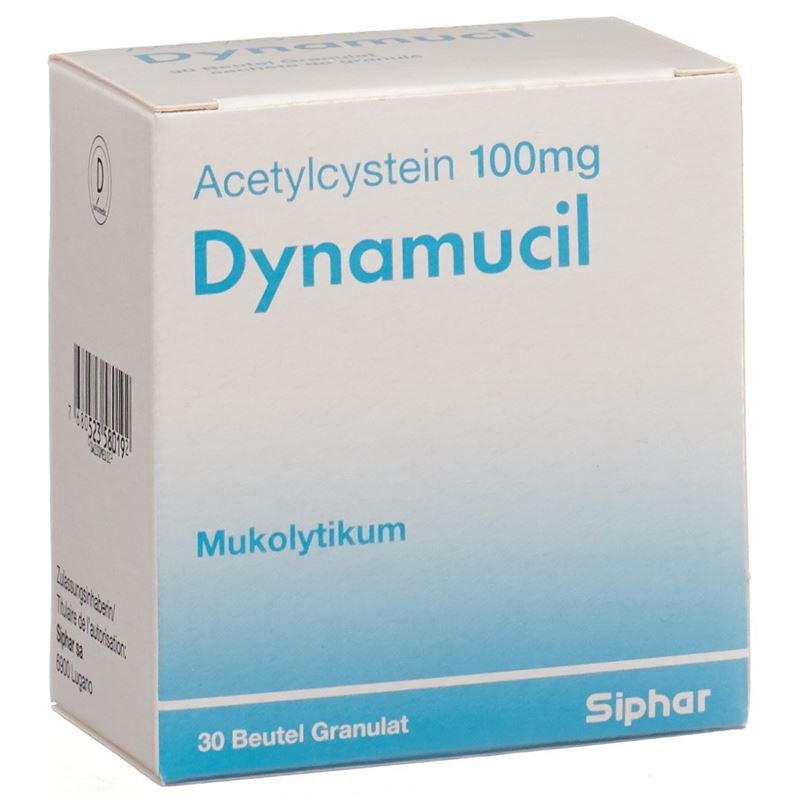 DYNAMUCIL Gran 100 mg Btl 30 Stk