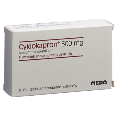 CYKLOKAPRON Filmtabl 500 mg 30 Stk