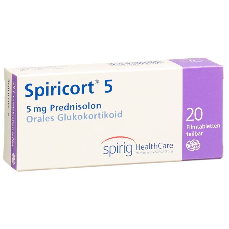 SPIRICORT Filmtabl 5 mg 20 Stk