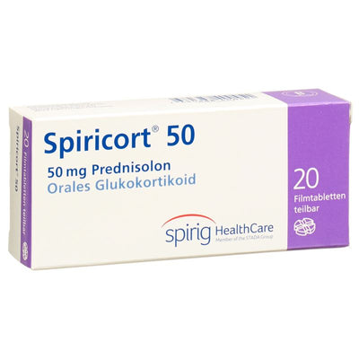 SPIRICORT Filmtabl 50 mg 20 Stk