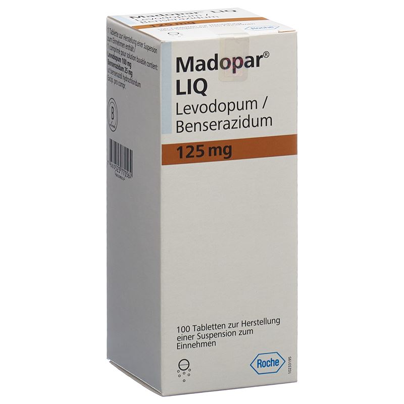 MADOPAR LIQ Tabl 125 mg 100 Stk