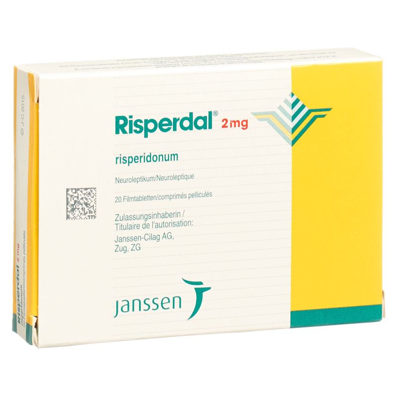 RISPERDAL Filmtabl 2 mg 20 Stk