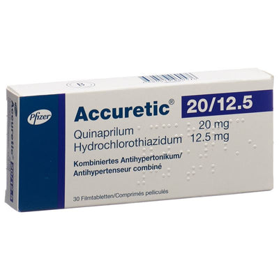 ACCURETIC Filmtabl 20/12.5mg 30 Stk